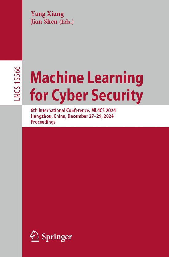 Computer Science (R0) - Machine Learning for Cyber Security - cover