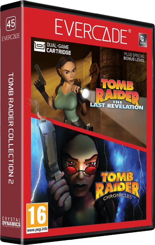 Evercade Cardridge - Tomb Raider Collection 2