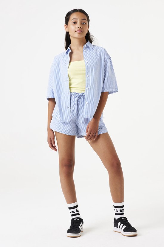 Chemisier GARCIA Filles Blauw à manches 3/4