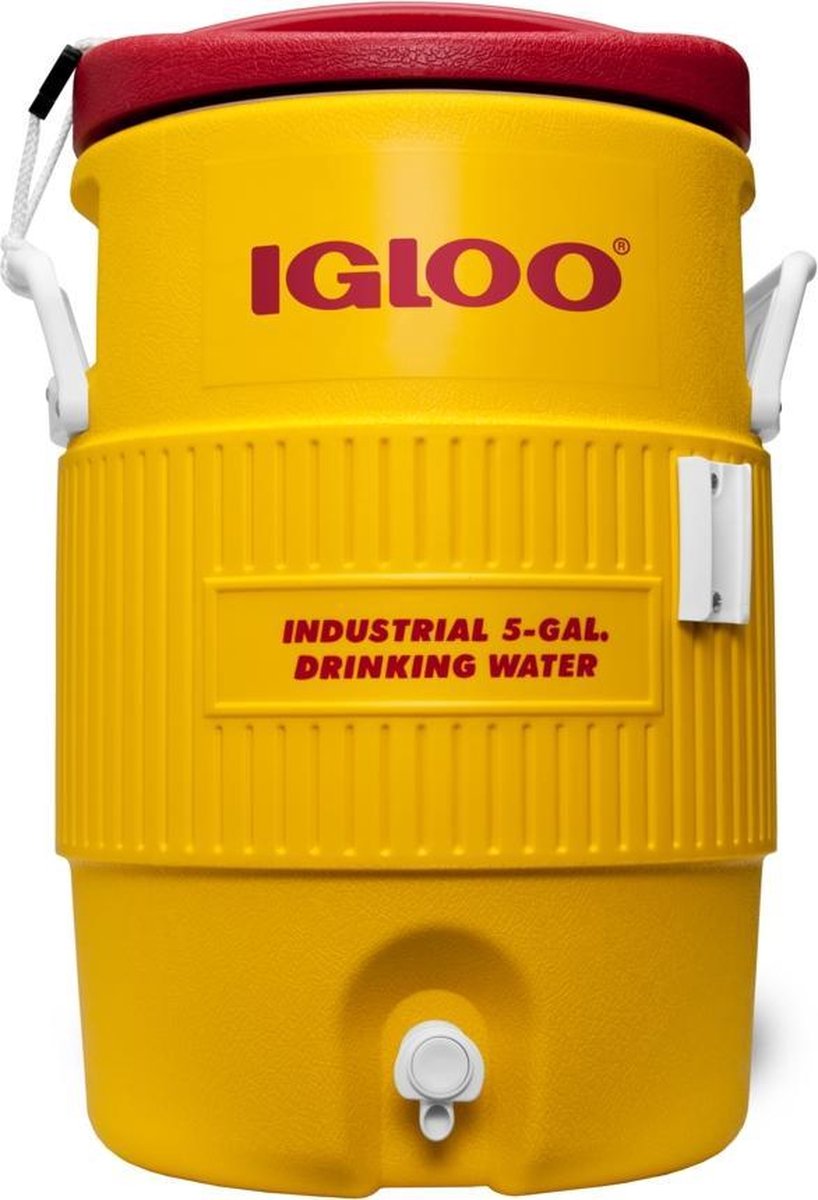 Igloo 5 Gallon 400 Series - Drankdispenser / drankkoeler voor de sport of op de werkplaats - 18,9 Liter - Geel