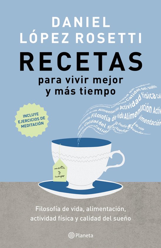 Recetas para vivir mejor y más tiempo - cover