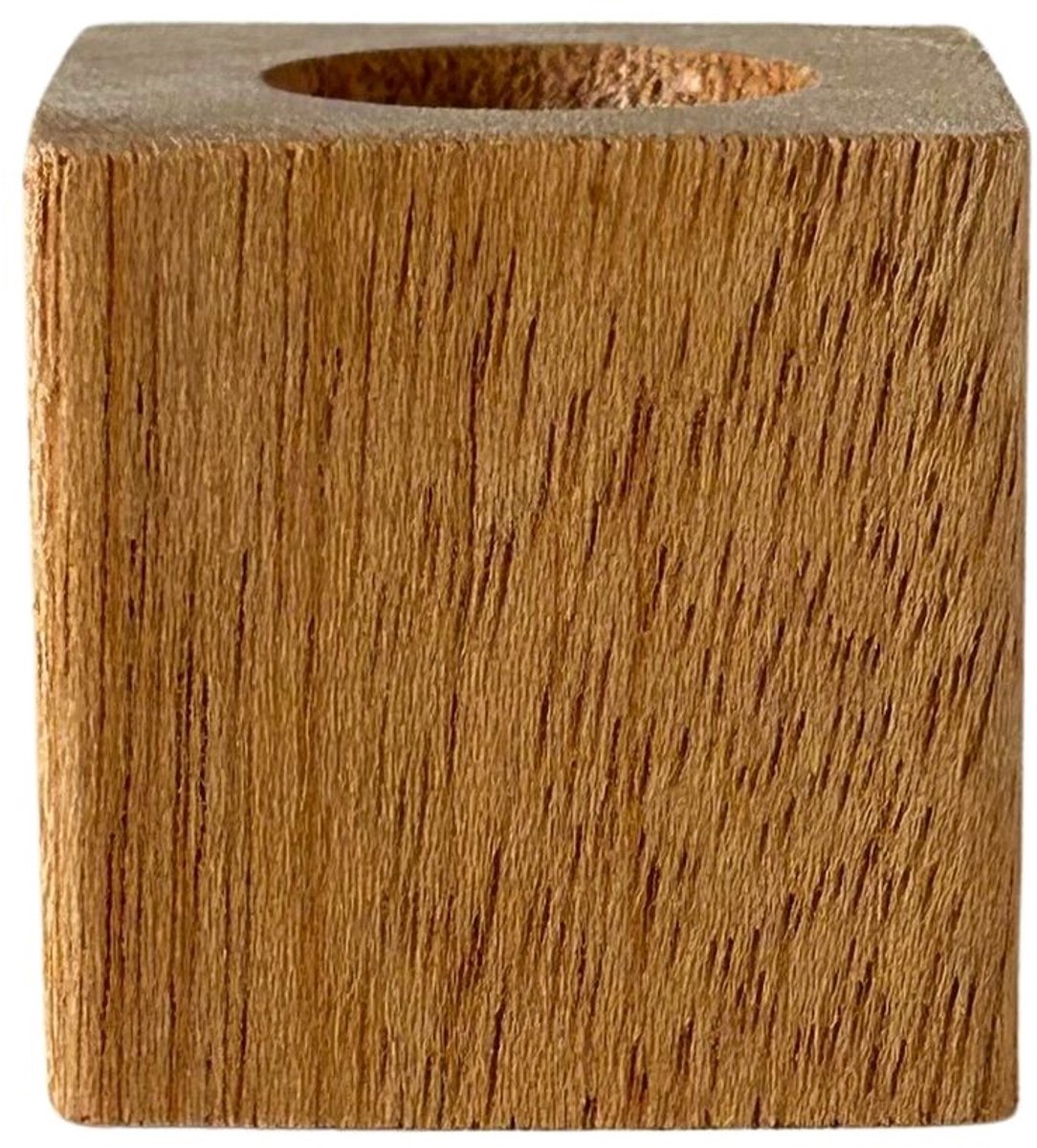 Goedkoopste Tiny Moments Aroma Diffuser Kubus voor etherische Olie - Subtiele geurverspreider - Hout