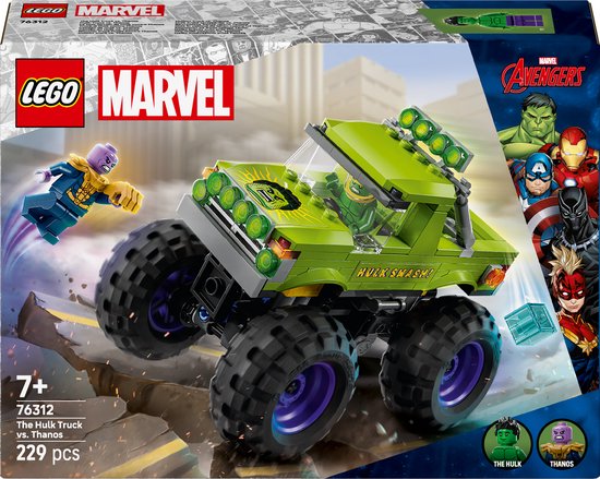Marvel De Hulk truck vs. Thanos
