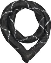 Antivol à chaîne Famanu Iven Chain 8210 - antivol de vélo en acier trempé - avec revêtement en fibre synthétique - niveau de sécurité 10 - 110 cm - noir