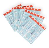 Tesa powerstrips - Zelfklevende strip - Dubbelzijdig - Large - 10 stuks - Transparant