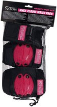 Street Rider Beschermset M - Roze, 6dlg.
