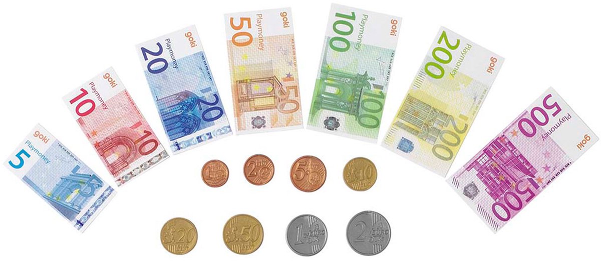 GOKI Speelgeld - Briefjes En Munten - 3 Jaar — afbeelding 5