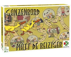 Tactic Spellen van Toen: Matt de Reiziger / Ganzenbord – Bordspel – Familiespel – Vanaf 4 jaar – 2-6