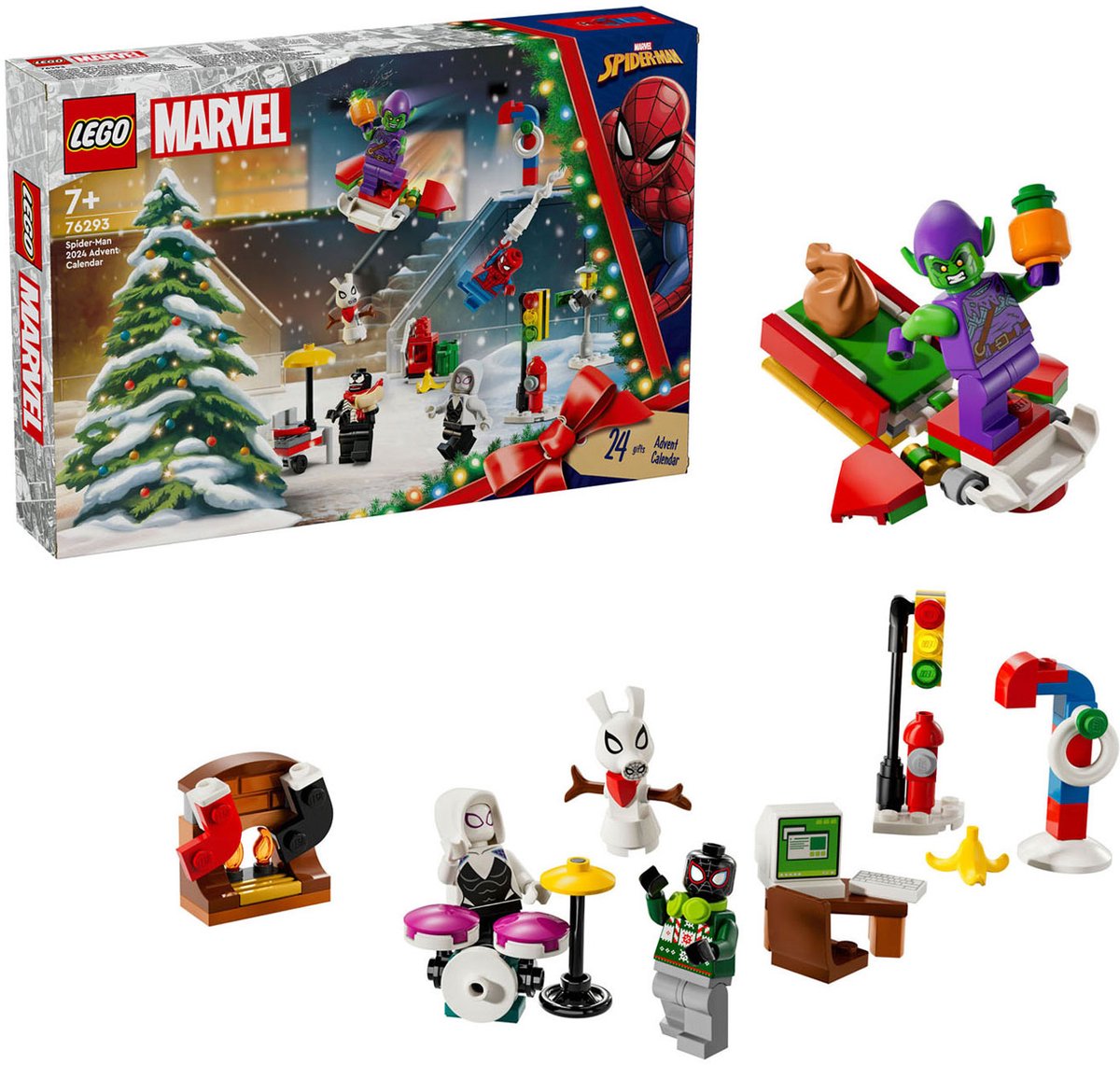 LEGO Marvel Spider-Man - Adventskalender 2024 - 76293 — afbeelding 18