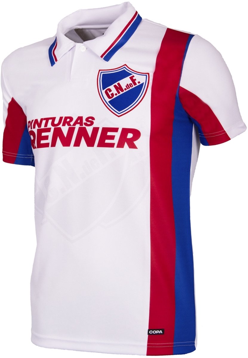 COPA - Club Nacional de Football 1998 Retro Voetbalshirt - Heren - Wit - L