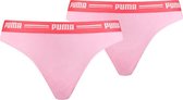 Puma - Dames - 2-Pack Iconic Strings - Roze  - S