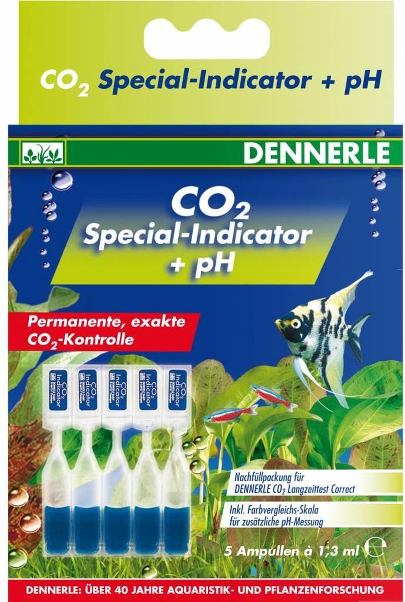 Uit Door oriëntatie Dennerle Co2-Langetermijntest correct + pH | bol.com