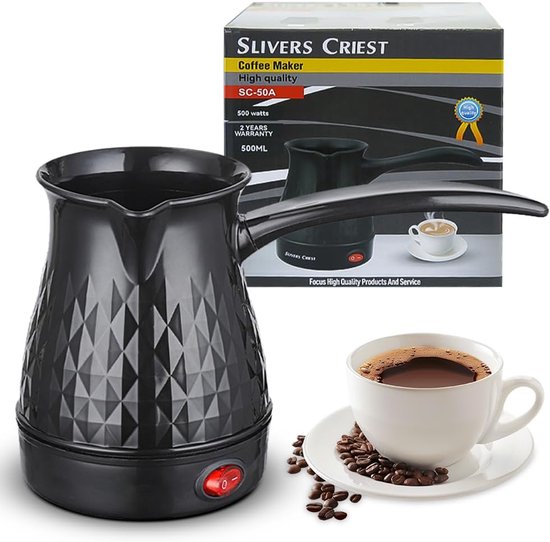 Elysora - Elektrische Turkse Koffieapparaat - Turkse Koffie - Türk Kahvesi - Electric
