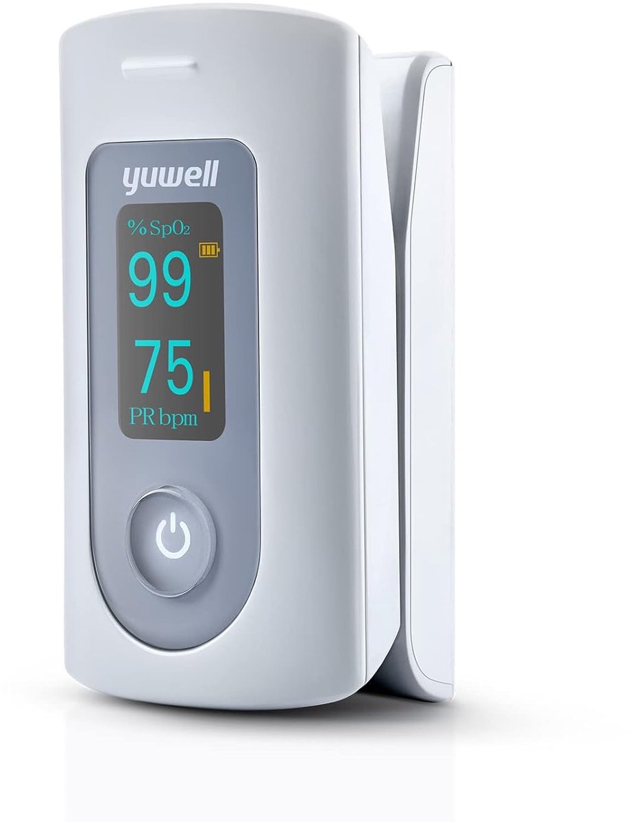 Pulsoximeter Vingertop - Zuurstofsaturatiemeter met Hartslagmeting en OLED-display