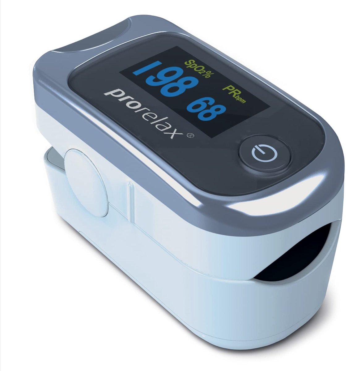 Pulsoximeter voor Hartslag, Polsslag en Zuurstofverzadiging - Eenvoudige Vingermeting met LED-display
