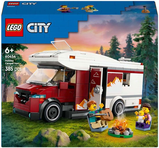 LEGO City Avontuurlijke camper voertuigset - 60454
