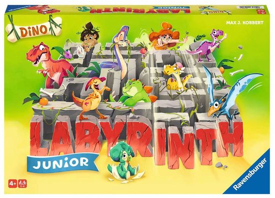 Ravensburger Doolhof Junior Dino - Bordspel