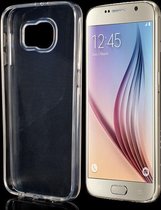 Hoesje geschikt voor Samsung Galaxy S6, gel case, doorzichtig