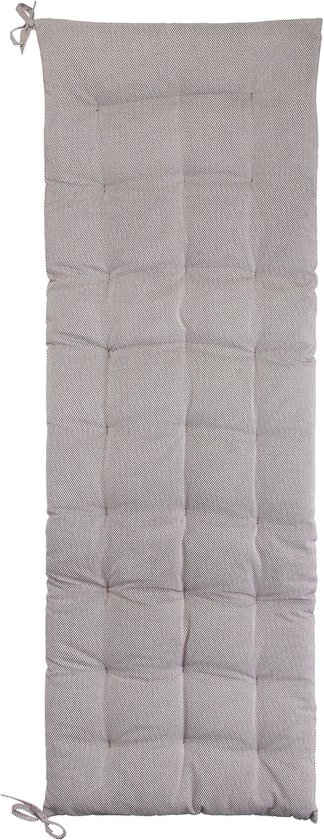 Brandsseller bankkussen 120x40x4 cm – zitkussen voor tuinbank en eetbank – waterafstotend, makkelijk schoon te maken & zacht en comfortabel – voor
