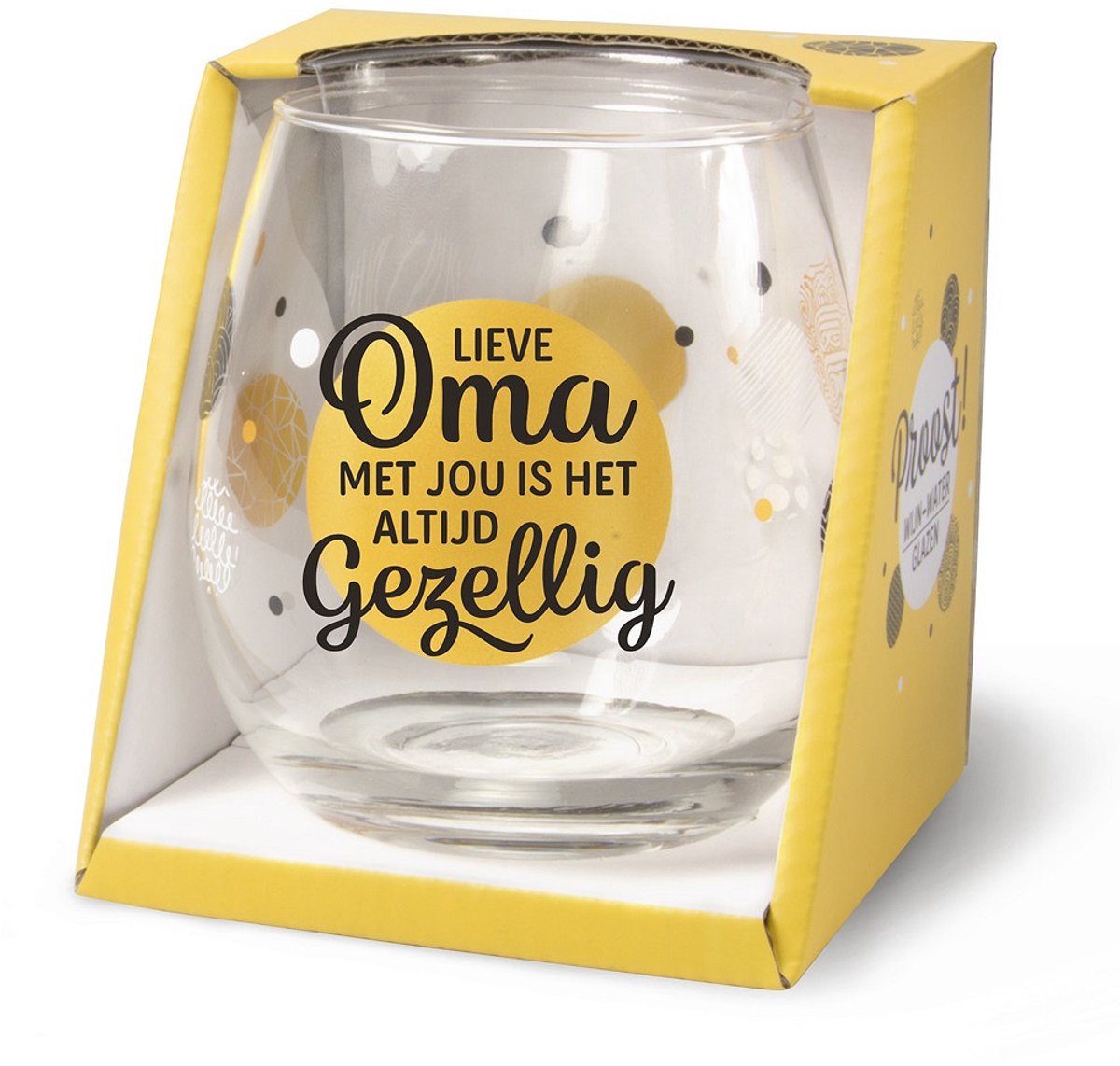 Miko - Waterglas - Wijnglas - Oma
