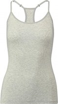 Puma dames hemd Racerback - Tank top - White & Grey - XL - Grijs