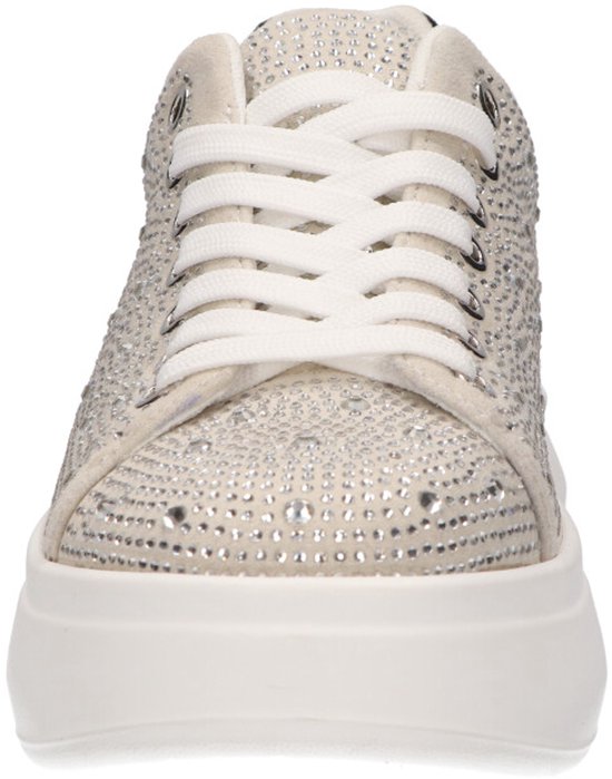 Baskets La Strada grises avec pierres pour femme - pointure 38