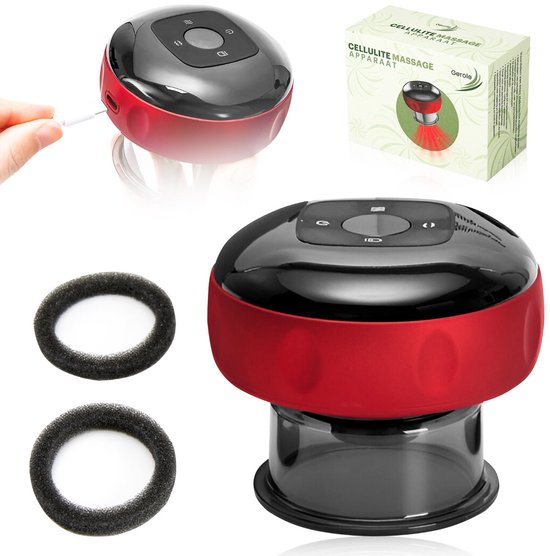 Gerole Elektrisch Cupping Apparaat Pro met 12 Zuig- en - Gerole® - €27,50