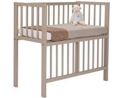 Colorfull Home - Wieg - Co-Sleeper - Aanschuifwieg - 40x80 cm - Sand
