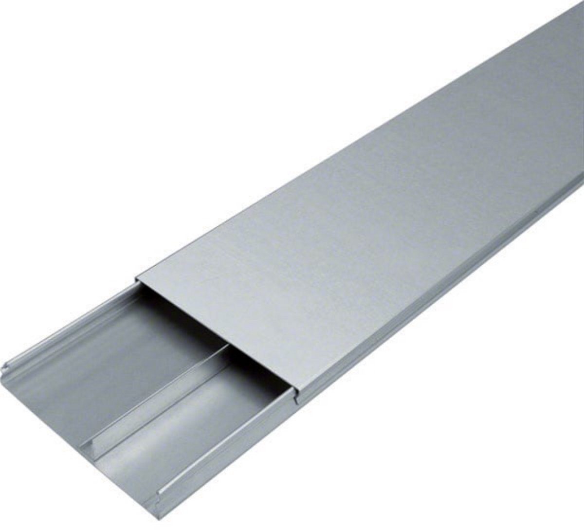 Hager vloergoot verzonken 2-compartimenten 2000x190x28 mm staal (UK190282)