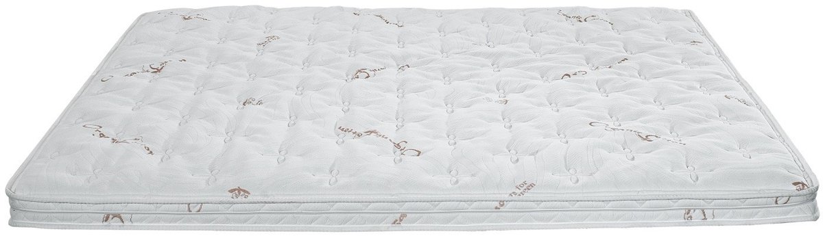 Topdekmatras Eco Suberbe Biologische Natuurlatex - 130x190 - 11 cm dik - Anti-Allergie - Afritsbare en wasbare hoes