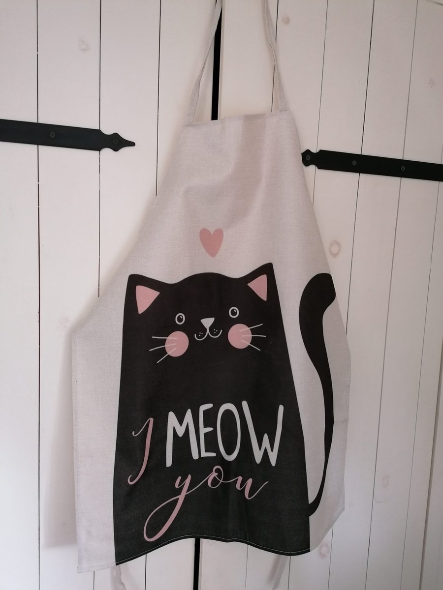 Katdootje - Schort - I meow you