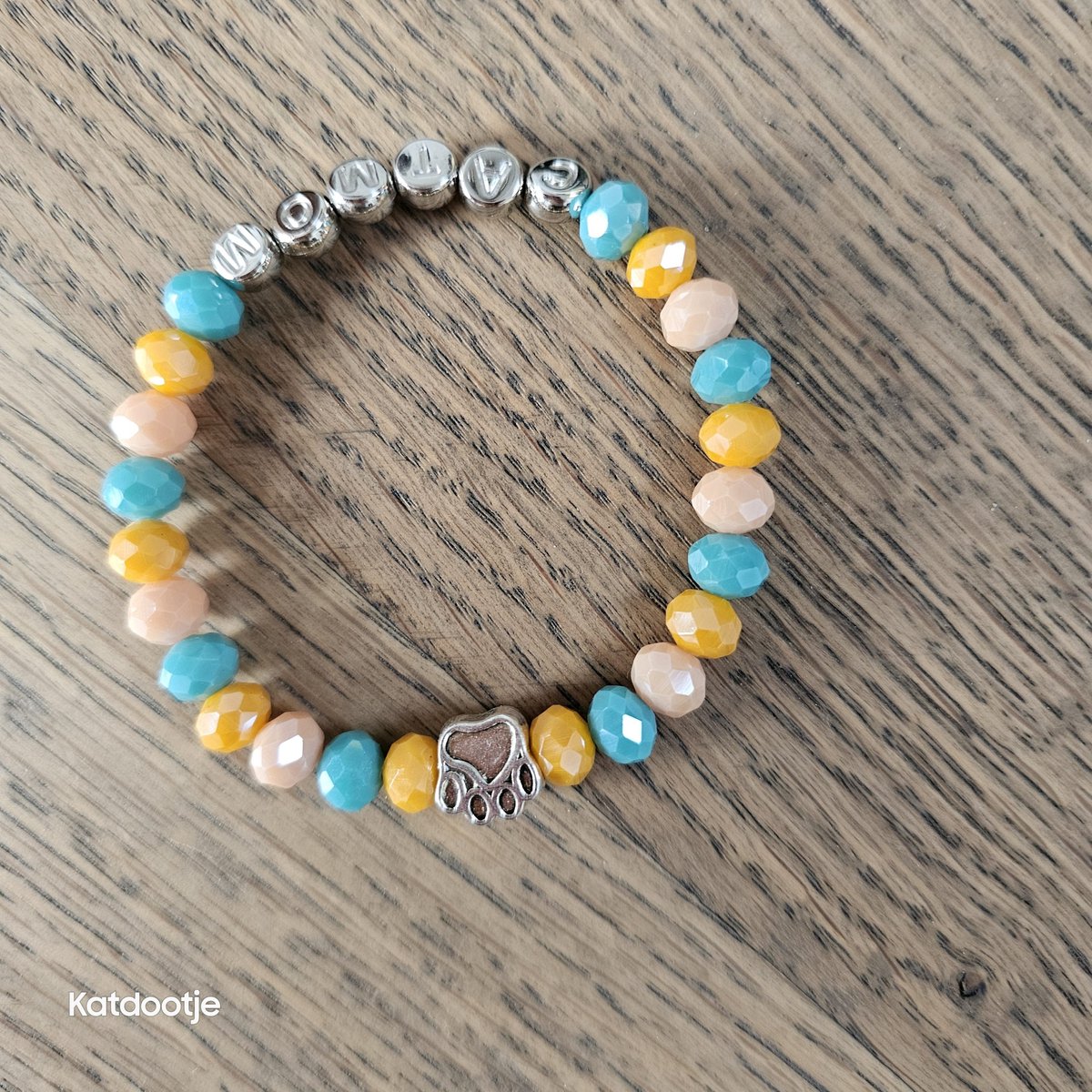 Katdootje - Armband - Catmom - Kleurig
