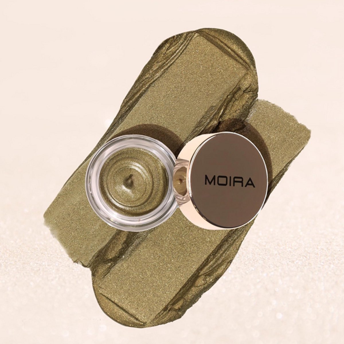 Moira Everlust Shimmer Cream Shadow - 10 Olive Grove - VEGAN - Oogschaduw - 5 g