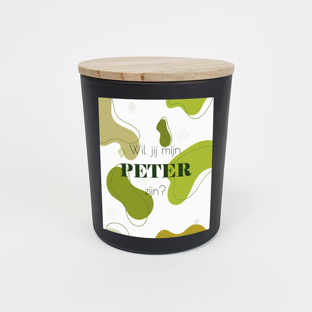 Geurkaars in glas - Peter vragen - Wil jij mijn peter zijn - Geurkaarsen geschenkset - Geu