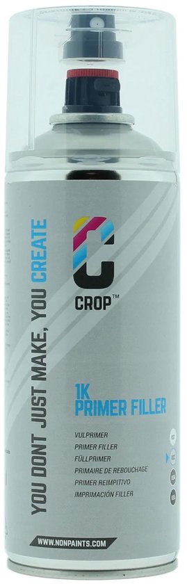 CROP Primer Filler spuitbus LICHTGRIJS VS2 - Professional