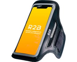 R2B Hardloop Telefoonhouder t/m 6.5 inch - Waterdicht - Reflecterend - Sportband - Sportarmband Telefoon - Hardloop Armband Telefoon -Smartphone Houder