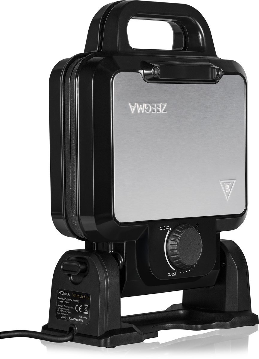 ZEEGMA GOFREE CHEF Gaufrier Haute Puissance 1200 W Pour