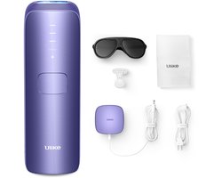 Ulike Air 3 - IPL Ontharingsapparaat - Paars - haarverwijdering - laser ontharingsapparaat - geavanceerd IPL-apparaat - Inclusief travel case