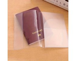 paspoort hoesje transparant - paspoort cover - paspoort houder - bescherm hoesje paspoort