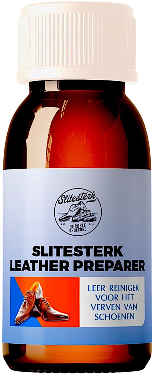 SlITESTERK Leer Reiniger / Decapant / Leder Cleaner - voor het verven van schoenen - 100ml