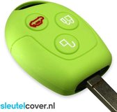 Housse de clé Ford - Vert citron / Housse de clé en silicone / Housse de protection pour clé de voiture