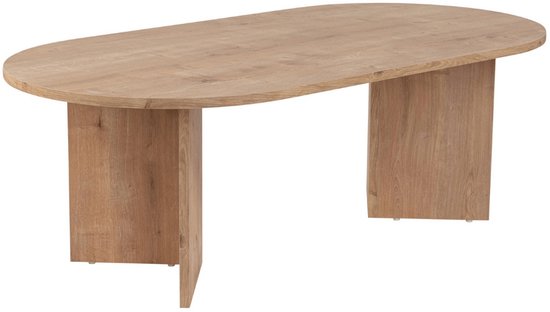 Asir | Salontafel | Saffier Eiken | 119 x 60 x 40 cm (L x B x H)