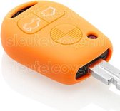 BMW SleutelCover - Oranje / Silicone sleutelhoesje / beschermhoesje autosleutel