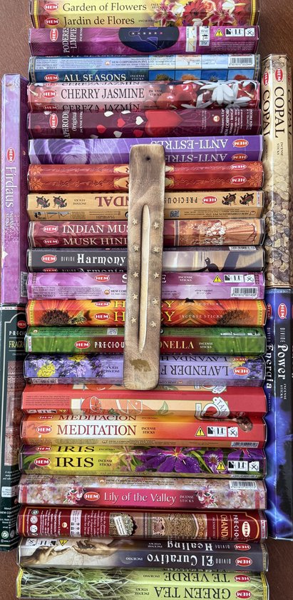 Tibetaanse Wierook Siddhartha gift pack - 4 Verschillende Geuren in één