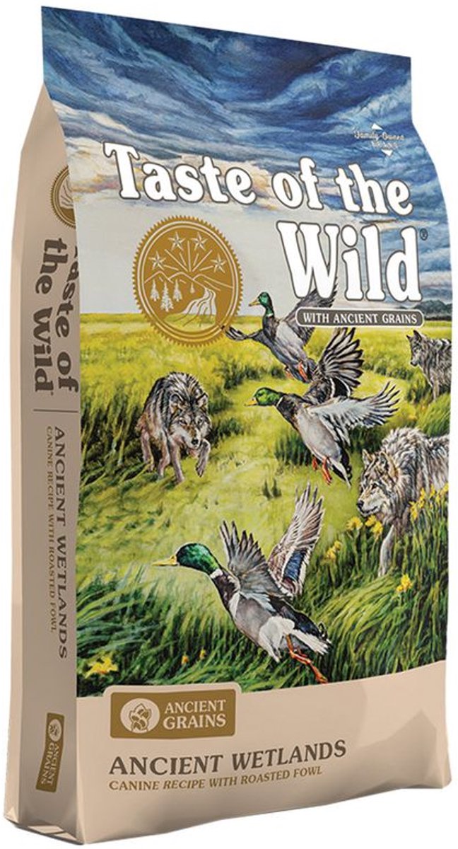 Taste of the Wild Taste of the Wild Ancient wetlands 12,7kg hondenvoer