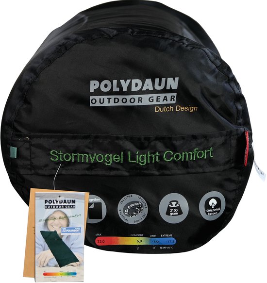 Polydaun Stormvogel ecoComfort slaapzak van Poly — afbeelding 4