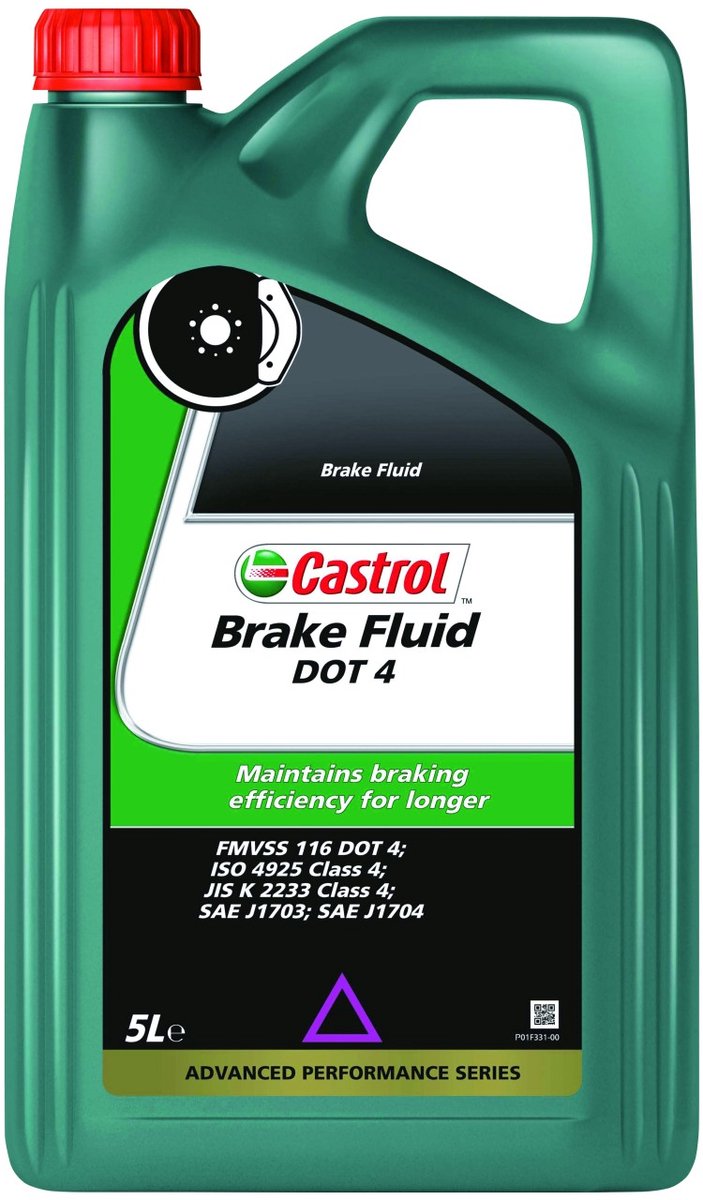 Castrol Brake Fluid Remolie Remvloeistof DOT4 5Liter