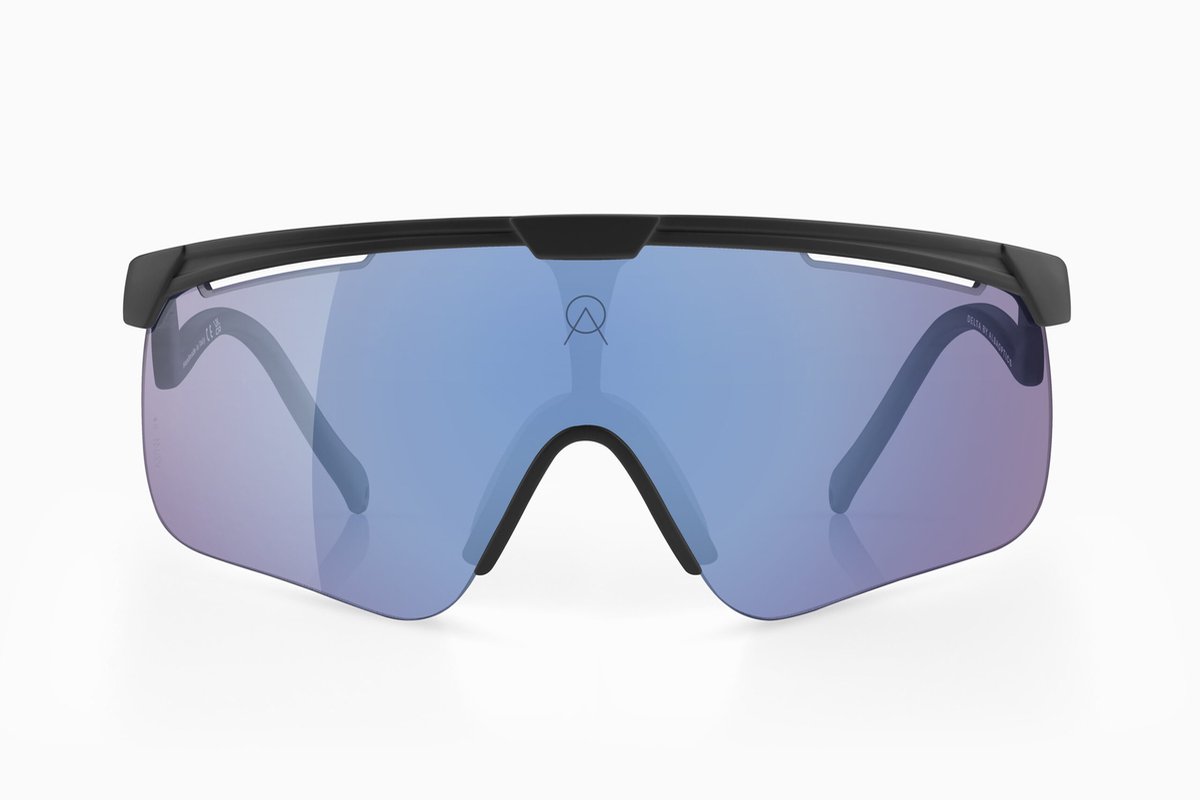 Fietsbril Alba Optics - DELTA BLACK VZUM F-LENS FLAMINGO LEI