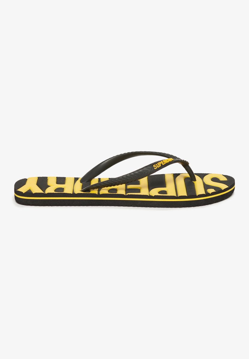 Superdry Vintage Kinderenlippers Dames Slippers Zwart