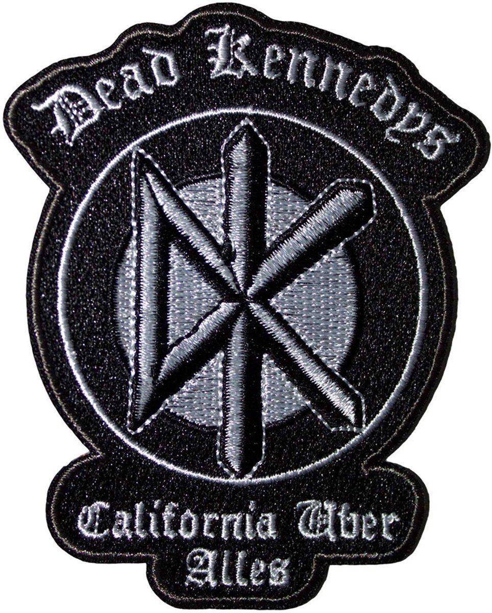 Dead Kennedys - California Uber Alles Patch - Zwart/Wit